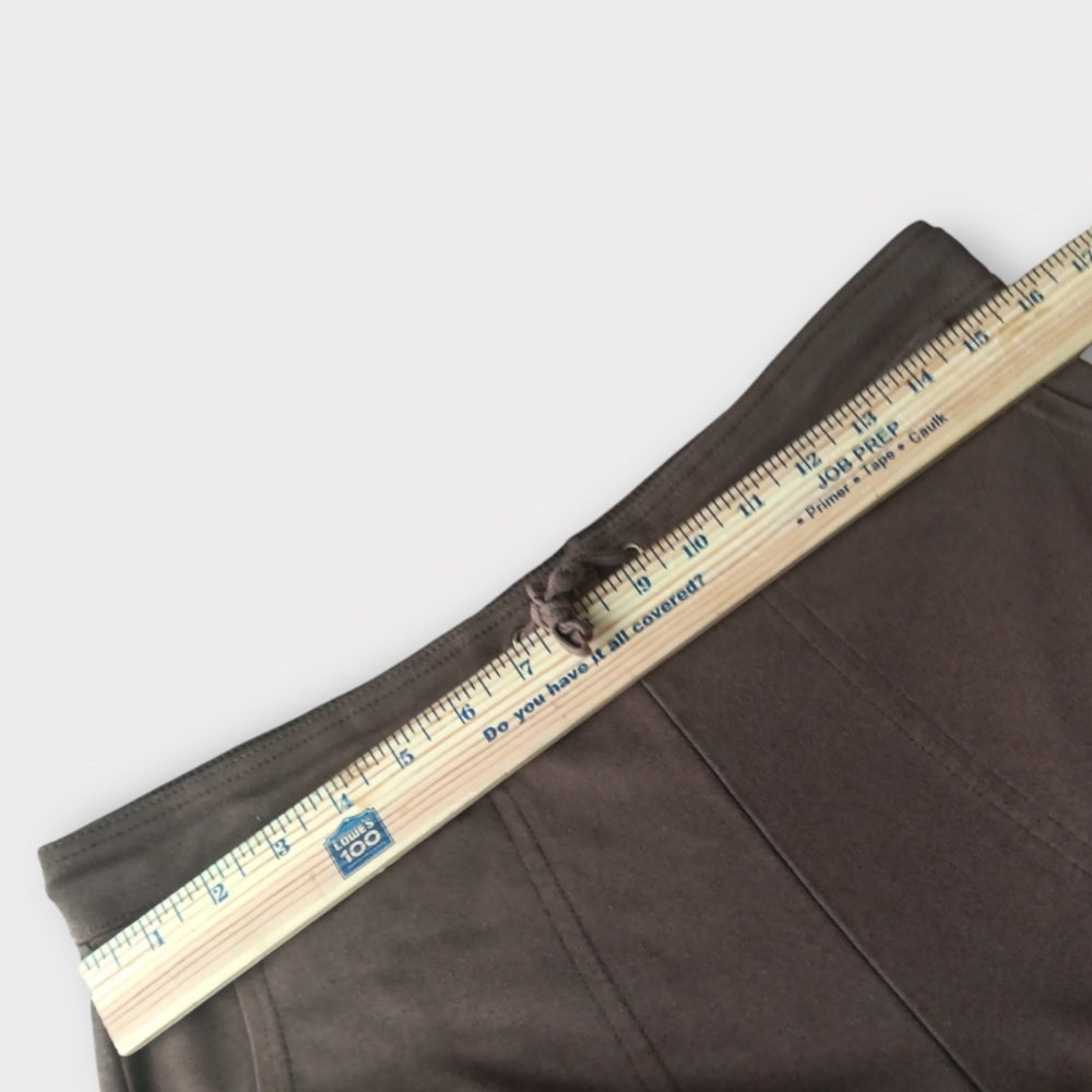 WHITE STAG WOMEN'S SIZE SMALL BROWN MULTI POCKET SHORTS. - Picture 3 of 5